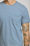 Easy Mondays Striped Pocket T-Shirt