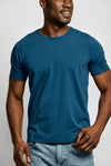 Easy Mondays Crew Neck T-Shirt Petrol or Pumpkin or Shadow