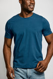 Easy Mondays Crew Neck T-Shirt Petrol or Pumpkin or Shadow