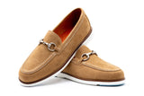 Martin Dingman Countryaire Suede Horse Bit Khaki