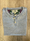True Grit Bowery Burnout Short-Sleeve Slit Tee in 2 Colors