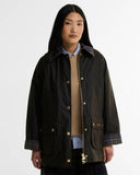 Barbour Icons Tartan Collar Modern Beadnell Waxed Jacket