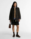 Barbour Icons Tartan Collar Modern Beadnell Waxed Jacket