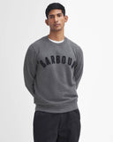 Barbour Prep Logo Sweatshirt Mid Grey Marl