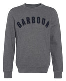 Barbour Prep Logo Sweatshirt Mid Grey Marl