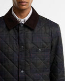Barbour Tartan Shirt Quilted Jacket