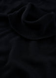 Alan Paine Linton Merino Wool Roll Neck Sweater In Black