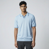 Alan Paine Portloe Polo w/Placket Tipping