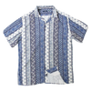 Benson Rosseau Button Up Shirt - Blue Patterns