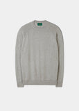 Alan Paine Saddington Cotton Merino Crew Neck Sweatshirt