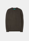 Alan Paine Saddington Cotton Merino Crew Neck Sweatshirt