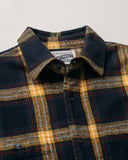 Schott NYC Plaid Cotton Flannel Shirt in 3 Color Ways