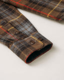Schott NYC Plaid Cotton Flannel Shirt in 3 Color Ways
