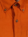 Schott NYC Pinwale Cotton Corduroy in Oriole Orange