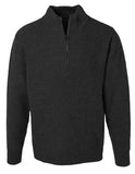 Schott NYC Wool Blend Ribbed Sweater