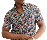 7 Downie St Amore Short Sleeve Sport Shirt