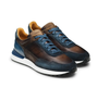 Magnanni Bravo Indigo Brown Sneaker