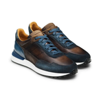 Magnanni Bravo Indigo Brown Sneaker