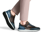 Magnanni Bravo Indigo Brown Sneaker