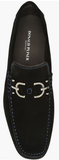 Donald Pliner Dacio Bit Loafer Black Suede