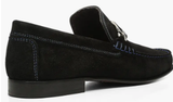 Donald Pliner Dacio Bit Loafer Black Suede