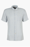 Barbour Deerpark Stripe Short Sleeve Button-Up Shirt
