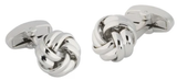 Silver Knots Stud Set