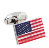 American Flag Cufflinks