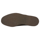 Chocolate Adam Suede Chelsea Boot by Sanders - Chocolate Suede LAST PAIR