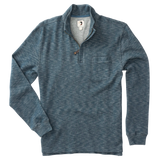 Duckhead Woolvine 1/4 Zip Pullover - Orion Blue