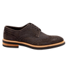 Martin Dingman Tuscan Italian Calf Suede Wingtip in Walnut