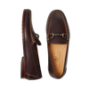 Martin Dingman All American Oiled Saddle Leather Horse Bit Loafer - Walnut