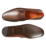 Paine Loafer in Brown by Santoni