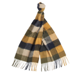 Barbour Large Tattersall Scarf - Forest Mist