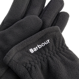 Barbour Coalford Fleece Gloves - Black