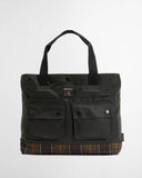 Barbour Filed Waxed Tote Bag