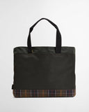 Barbour Filed Waxed Tote Bag