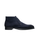 Harvy Navy Suede Chukka Boot by Magnanni