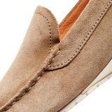 Olukai Ka'a Loafer in Oatmeal Italian Suede