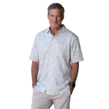 True Grit Tropics Stretch Island Getaway Shirt Sage