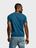 Easy Mondays Crew Neck T-Shirt Petrol or Pumpkin or Shadow