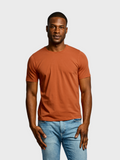 Easy Mondays Crew Neck T-Shirt Petrol or Pumpkin or Shadow