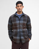 Barbour Chapter Check Overshirt Midnight Oak Tartan