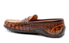 Martin Dingman Bill Alligator Grain Penny Loafers