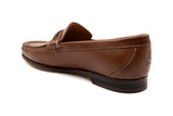 Martin Dingman Maxwell Saddle Leather Braided Knot Loafer LAST PAIR