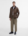 Barbour Ashby Waxed Jacket Bark