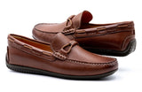 Martin Dingman Bermuda Glove Leather Braided Bit Loafers