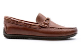 Martin Dingman Bermuda Glove Leather Braided Bit Loafers