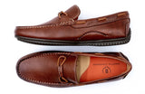 Martin Dingman Bermuda Glove Leather Braided Bit Loafers