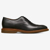 Allen Edmonds Park Ave Verse Cap-Toe Black w/Tan Welt & Sole NEW!